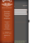 Tablet Screenshot of bouquetrestaurant.com